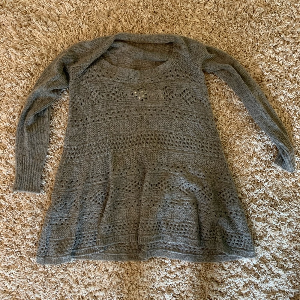 Long light sweater